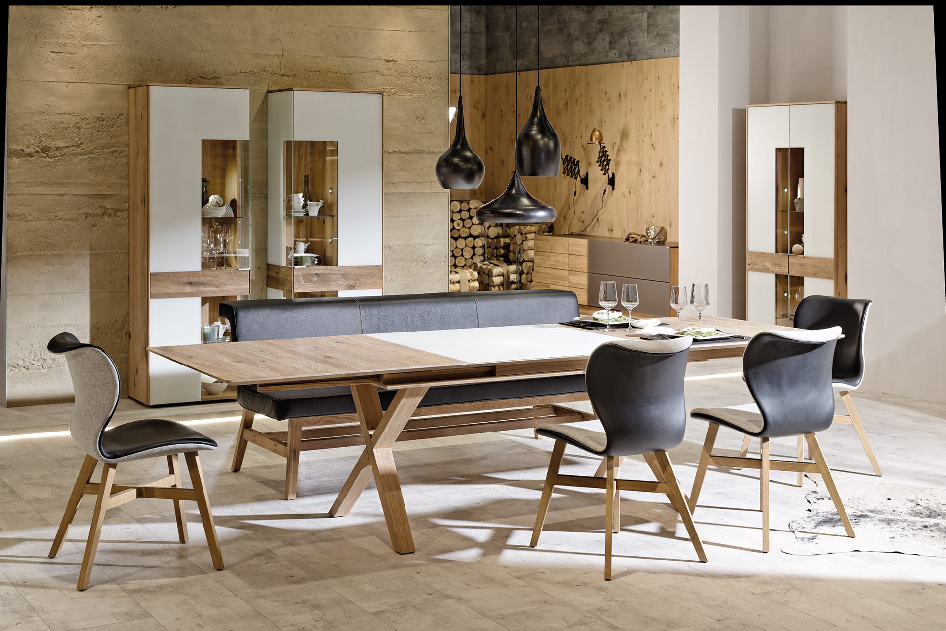 Esszimmer eiche modern: inneneinrichtung esszimmerineiche ...
