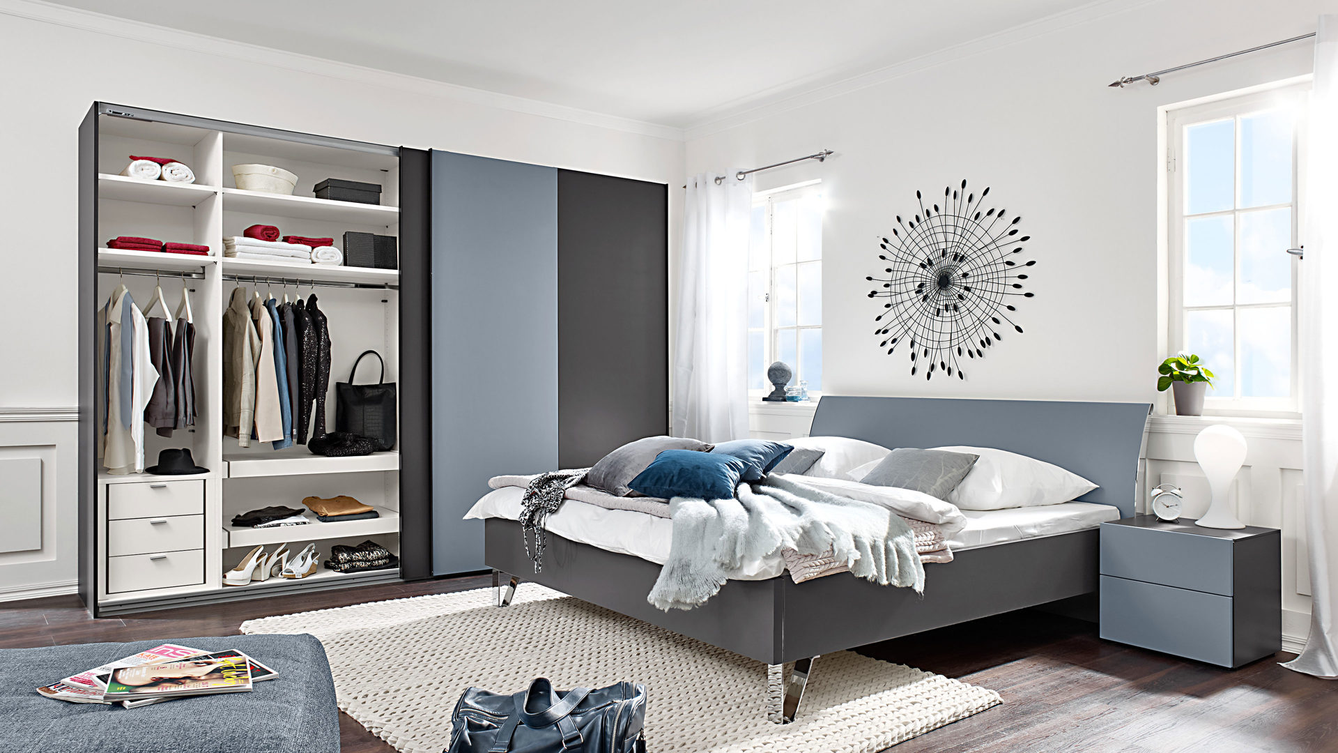 Wandfarbe schlafzimmer wirkung: braune wandfarbe entdecken sie die ...
